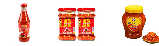 星火全自動番茄辣椒醬灌裝生產(chǎn)線樣品展示