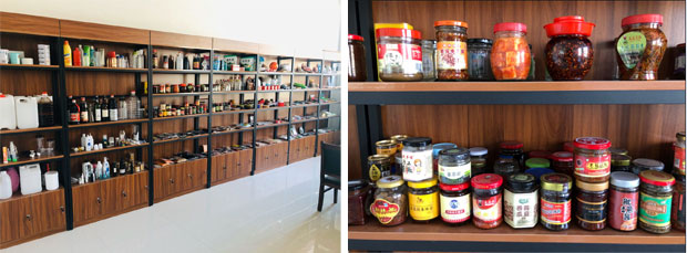 星火番茄辣椒醬灌裝機械樣品展示