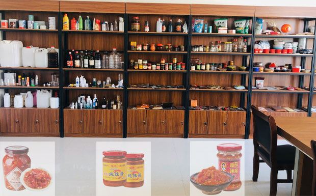 星火辣椒醬加工生產線設備樣品展示